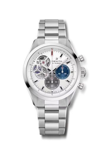 Zenith Chronomaster Open Stainless Steel / Silver / Bracelet