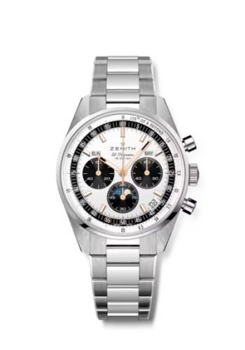 Zenith Chronomaster Original Triple Calendar Stainless Steel / Silver / Bracelet