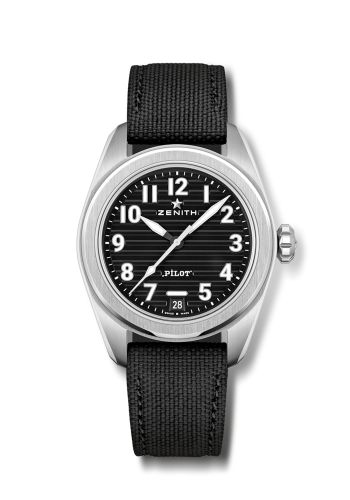 Zenith PILOT Automatic Stainless Steel / Black