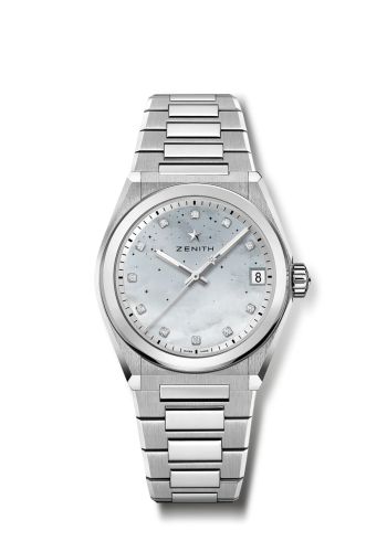 Zenith Defy Midnight Stainless Steel / MOP