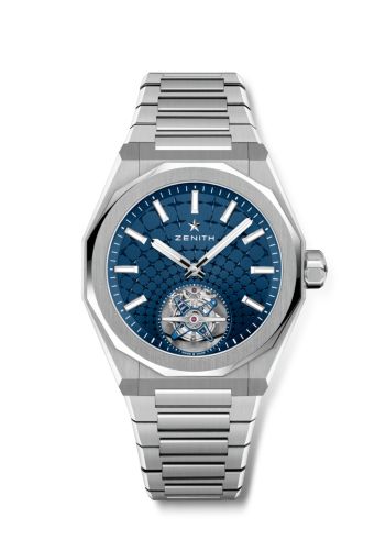 Zenith Defy Skyline Tourbillon Stainless Steel / Blue