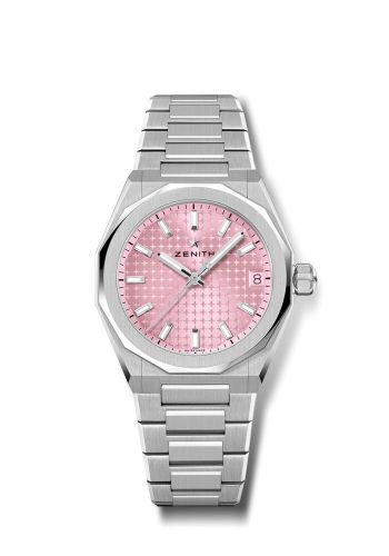 Zenith Defy Skyline 36 Stainless Steel / Pink