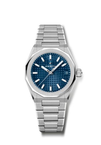 Zenith Defy Skyline 36 Stainless Steel / Blue