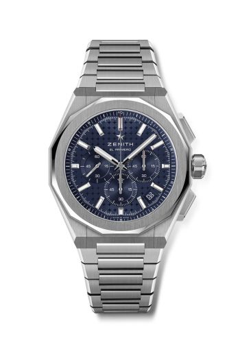 Zenith Defy Skyline Chrono Stainless Steel / Blue