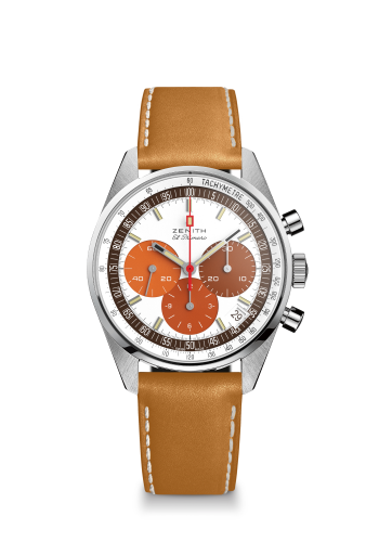 Zenith El Primero A386 Revival Stainless Steel / Eggshell / Phillips
