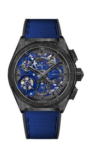Zenith Defy Double Tourbillon Full Carbon / Skeleton / Cordura