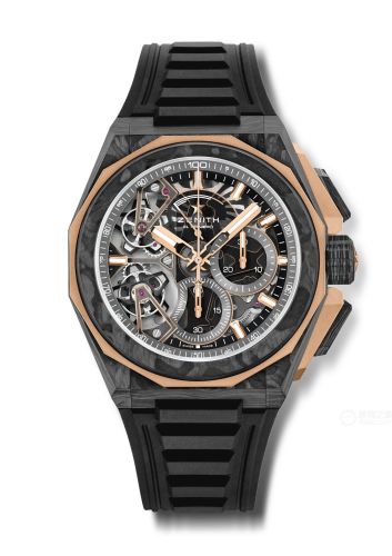 Zenith Defy Extreme Double Tourbillon Forged Carbon - Rose Gold