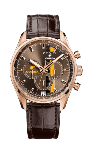 Zenith El Primero Chronomaster Range Rover 42 Rose Gold / Brown / Alligator