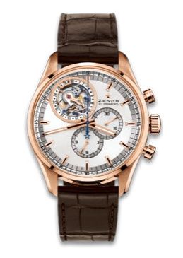 Zenith El Primero Tourbillon Rose Gold / Silver