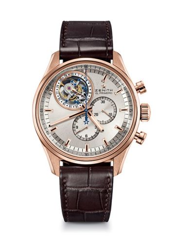 Zenith El Primero Tourbillon Rose Gold / Silver