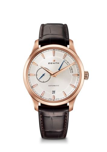 Zenith Elite Power Reserve Rose Gold