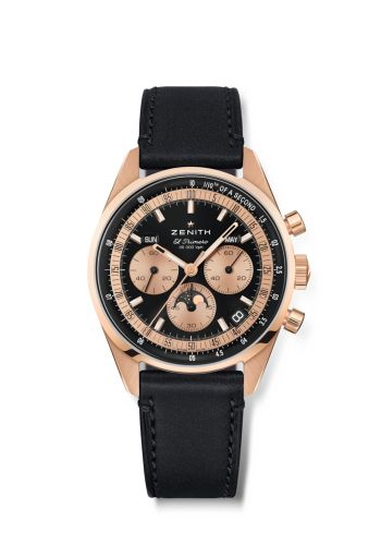 Zenith Chronomaster Original Triple Calendar Rose Gold / Black