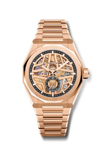 Zenith Defy Skyline Skeleton Rose Gold / Rose