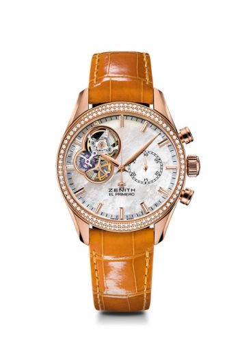 Zenith El Primero Chronomaster Lady 38 Rose Gold / Mother of Pearl / Alligator