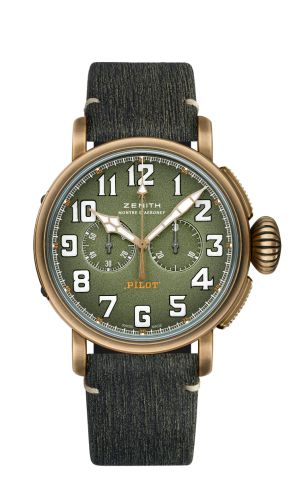 Zenith Pilot Type 20 Chronograph Adventure Bronze / Khaki / Matrix