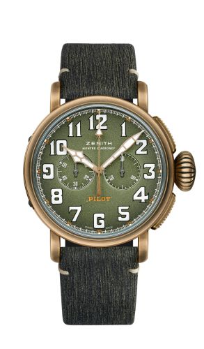 Zenith Pilot Type 20 Chronograph Adventure Bronze / Khaki / Matrix