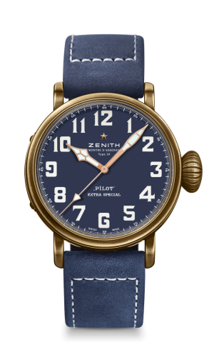 Zenith Pilot Type 20 Extra Special 45mm Bronze / Blue
