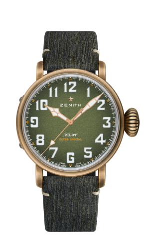 Zenith Pilot Type 20 Adventure 45mm Bronze / Khaki / Matrix
