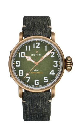 Zenith Pilot Type 20 Adventure 45mm Bronze / Khaki / Matrix
