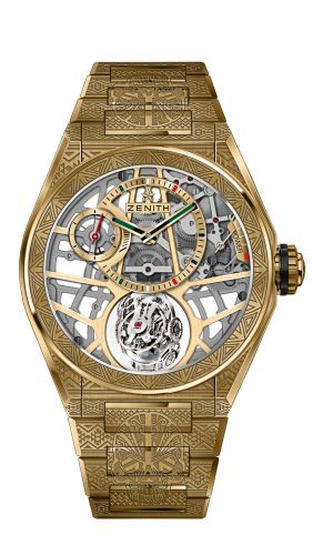 Zenith Defy Zero G Yellow Gold / Skull Edition