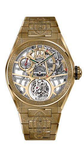 Zenith Defy Zero G Yellow Gold / Virgen de Guadelupe Edition