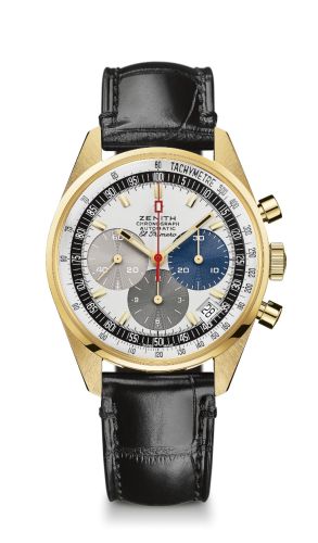 Zenith El Primero A386 Revival 50th Anniversary El Primero Yellow Gold