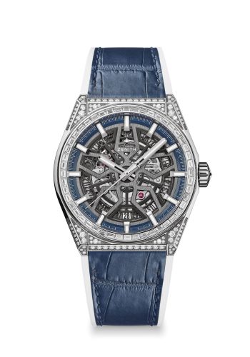 Zenith Defy Classic Titanium / Diamond / Skeleton / Alligator