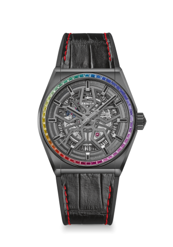 Zenith Defy Classic 41mm Black Ceramic / Rainbow / Greater China