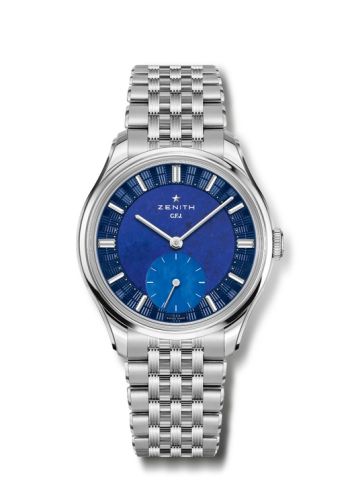 Zenith G.F.J. Calibre 135 Platinum / Blue / Bracelet