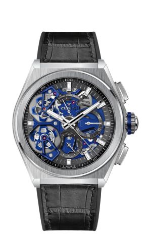 Zenith Defy Double Tourbillon Platinum / Skeleton / Alligator