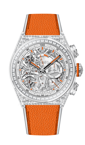 Zenith Defy El Primero 21 White Gold / Diamond / Skeleton / Fabric / Swizz Beatz