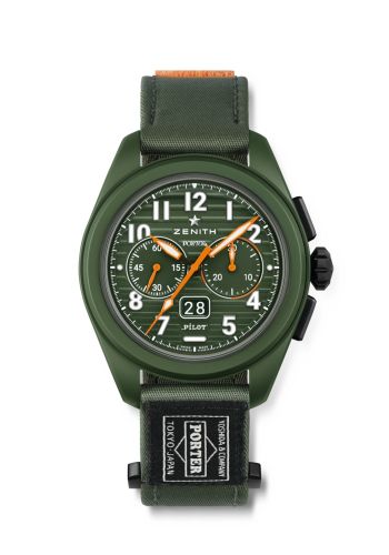 Zenith PILOT Big Date Flyback Porter