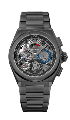Zenith Defy El Primero 21 Black Ceramic / Skeleton / Bracelet