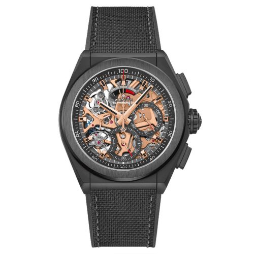 Zenith Defy El Primero 21 Black Ceramic / Skeleton / Cordura / Park Lane