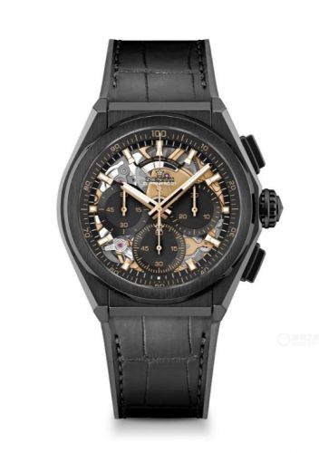 Zenith Defy El Primero 21 Black Ceramic / Skeleton / Bracelet