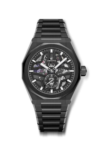 Zenith Defy Skyline Skeleton Black Ceramic / Black