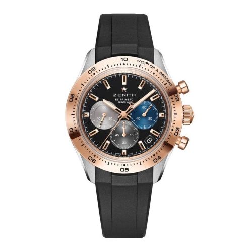 Zenith Chronomaster Sport Stainless Steel - Rose Gold / Black / Rubber