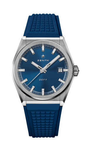 Zenith Defy Classic Titanium / Blue / Rubber