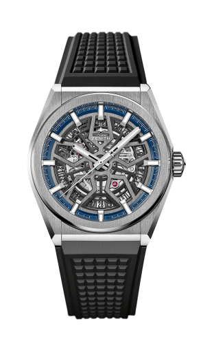 Zenith Defy Classic Titanium / Skeleton / Rubber