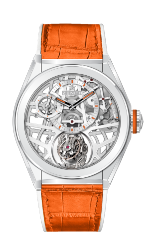 Zenith Defy Zero G Titanium / Skeleton / Alligator / Swizz Beatz