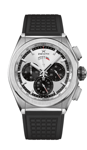 Zenith Defy El Primero 21 Titanium / Silver Panda / Rubber