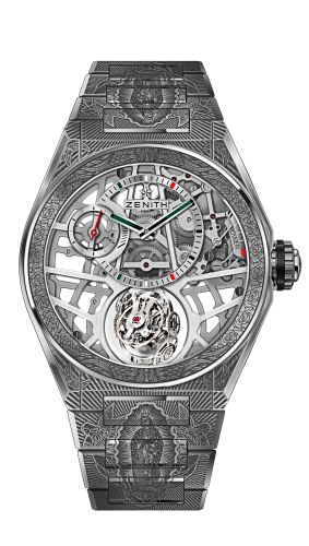 Zenith Defy Zero G Titanium / Virgen de Guadelupe Edition