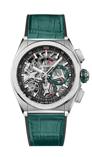 Zenith Defy El Primero 21 Titanium / Skeleton / Alligator / Vendôme Limited Edition