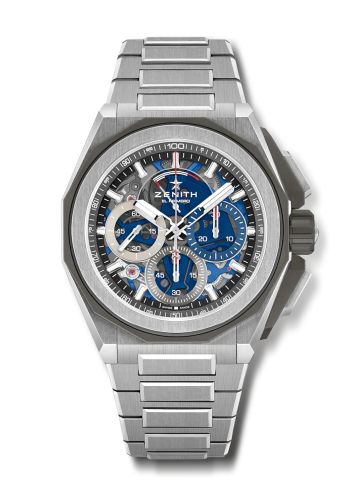 Zenith Defy Extreme Titanium / Blue
